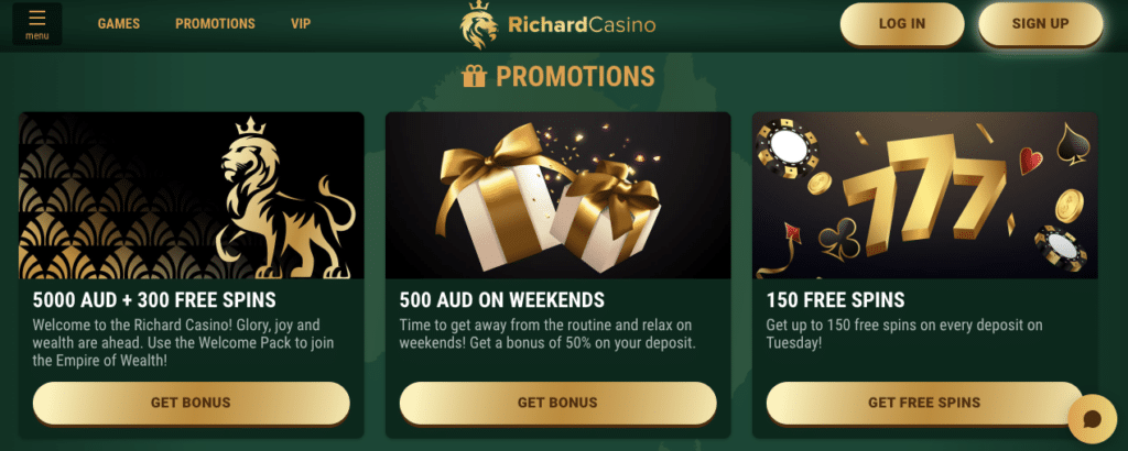 Richard Casino live dealer tables